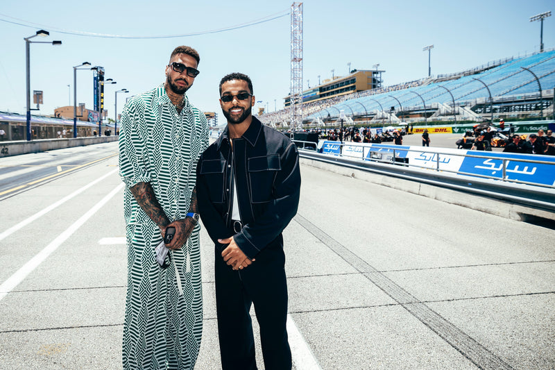 Electric Style: Miles Chamley-Watson in Legends of Creativity at the 2025 Miami E-Prix