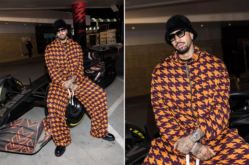 Miles Chamley-Watson’s Bold Fashion Moment at F1 Las Vegas