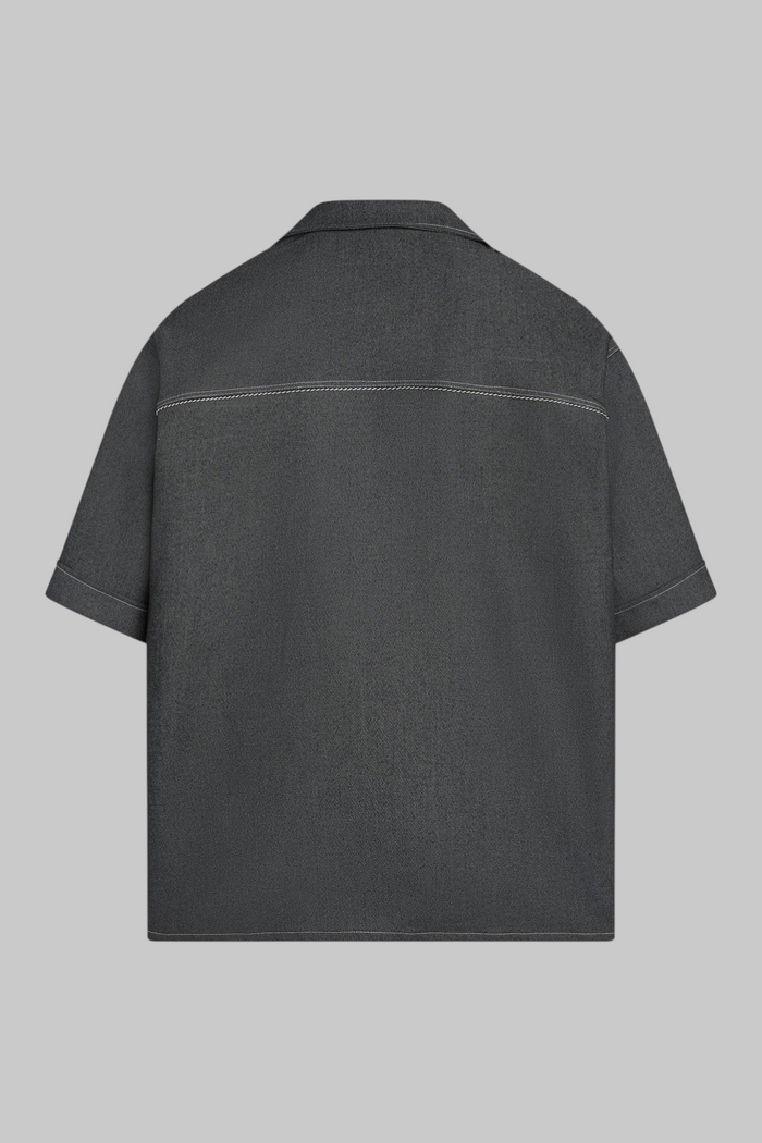 Jackson Denim Camper Shirt - Luxury Stretch Denim - Legends of Creativity